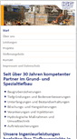 Mobile Screenshot of igg-grundbau.de